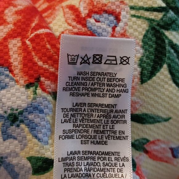 ASOS Curve Floral Pique Sheath Dress - Picture 10 of 14